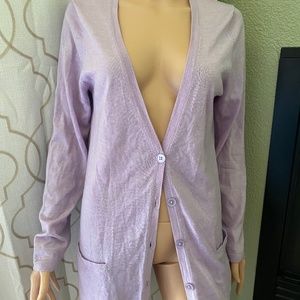 NWT TALBOTS PURE ITALIAN MERINO CARDIGAN